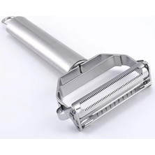 Dora Shopping Sebze Soyucu, Szyıkuer Paslanmaz 2'si 1 Arada Jülyen Sebze Soyucu Havuç Patates Kavun Aleti Sebze Me