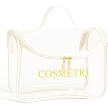 Dora Shopping Şeffaf Makyaj Malzemeleri Çantası Organizer Poschette (Şeffaf)