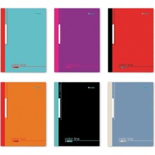 Dora Shopping A4 Dikişli Defteri 6’lı (3 Çizgili + 3 Kareli) – 60 Yaprak (120 Sayfa)