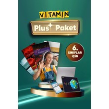 Vitamin 6. Sınıf Plus Paket | Rehberlik Uzmanıyla Birebir Görüşme | 8 Kitap, 8000 Yeni Nesil Soru