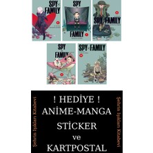 Gerekli Şeyler Yayıncılık Spy x Family 6-7-8-9-10 Manga Seti (5 Kitap) / Anime-Manga Sticker ve Kartpostal Hediyeli