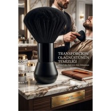 Marsilyan Profesyonel Fiber Karbon Saplı Berber Ense Fırçası - Lüks Seri 722956