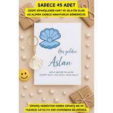 PremiumPort 15 Adet Istiridye Anahtarlık Seti, Bebek Hoşgeldin ve Kına Hediyesi