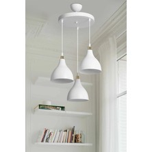 Dora Shopping Ag Lightdesign 3'lü Asma Sarkıt Yatak Odası Salon Mutfak Lamba 17 AGNM25