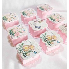 PremiumPort 30 Adet Ahşap Kutu, Hediyelik, 8x8 Cm, Şık ve Kullanışlı Paket