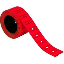  ekstrafix fyat etiketi florasn kırmızı 12x21mm q fıx-5705 (12 li paket)