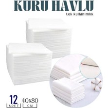 Marsilyan Tek Kullanımlık Kuru Havlu Çok Amaçlı 40X80 cm 12 Adet 718430