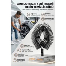Marsilyan Jant Temizleme Fırçası – Yoğun Kıllı, Derin Temizlik 723053
