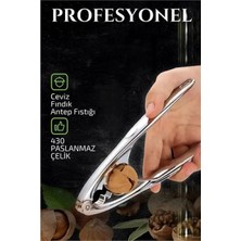 Marsilyan Fındık Ceviz Kırıcı 304 Paslanmaz Çelik Mink Design 721063
