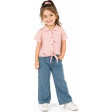 Ard Kids Kız Çocuk Bayramlık 2'li Takım Çiçek Desenli