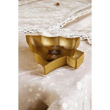 Özbience Şekerlik ve Lokumluk Seti, Şık Altın Renk, 12 Parçalı Koleksiyon