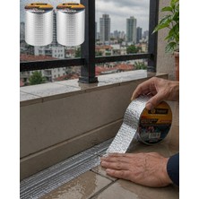 Nemere 2 Li Set Çok Amaçlı Tamir Bandı Çatı Pvc Boru Izolasyon Bandı