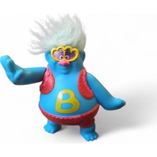 Hureggo Vintage Trolls Biggie Orijinal Figür Oyuncak & 10 cm