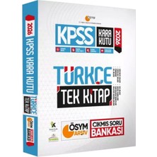Informal Yayınları 2026 Kpss Kara Kutu Türkçe Tek Kitap Ösym Arşiv Çıkmış Soru Bankası