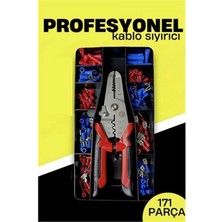 Marsilyan Otomatik Kablo Sıyırıcı ve Krimp Pensesi – Awg 10-22, Elektrikçi Seti 722482