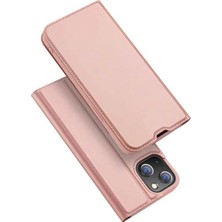 OEMTR Dux Ducis iPhone 14-13 6.1inç Kılıf Kapaklı Flip Cover Kılıf Skinpro SERIES-1852