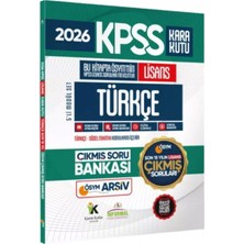 Informal Yayınları 2026 Kpss Türkçe Full Lisans Kara Kutu Ösym Son 15 Yıl Çıkmış Soru Bankası