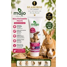 Majo Multivitamin Paste Kemirgenler Için 100G – Tavşan Hamster Ginepig Vitamin & Mineral Desteği