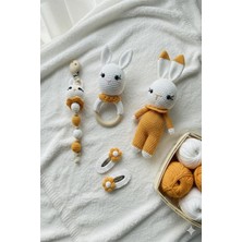 PremiumPort El Yapımı Organik Amigurumi Bebek Seti ve Hediye Şık Tasarım
