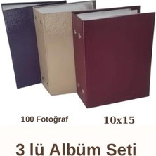 IPC 3'lü Avantaj Paketi - 100’LÜK Fotoğraf Albümü (300 Fotoğraf Kapasiteli)