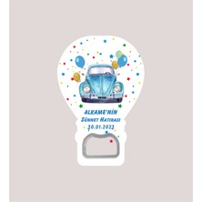 PremiumPort Vosvos Temalı Balon Açacak Magnet ve Jelatin Paket Hediyeli