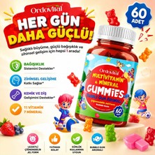 ordovital Çocuk Multivitamin | Çocuklar Için Lezzetli Vitamin | 60 Gummy