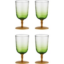 LuckyArt Palma Akrilik 4’lü Kadeh Seti 470 ml