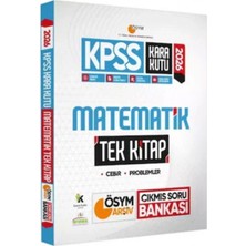Informal Yayınları 2026 Kpss Kara Kutu Matematik Tek Kitap Ösym Arşiv Çıkmış Soru Bankası