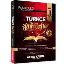 Altın Karma 5. Sınıf Türkçe Altın Defter (Mesut Hayat)