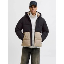Jack & Jones Jjeowen Puffer Erkek Şişme Mont – Su Geçirmez, Soğuk Hava Koruması, Günlük Kışlık Ceket