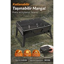 Makamp Mangal Taşınabilir 35 cm (MAKAMP-035A)