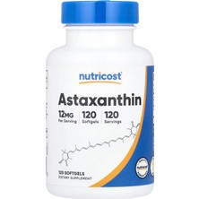 Nutricost Astaxanthin 12 Mg 120 Softgels