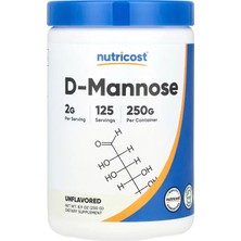 Nutricost D-Mannose Unflavored 250 G