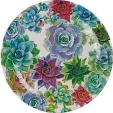 LuckyArt Vivace Melamin Yuvarlak Tepsi 46 cm