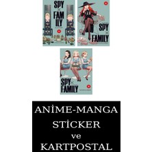 Gerekli Şeyler Yayıncılık Spy x Family 11-12-13 Manga Seti (3 Kitap) / Anime-Manga Sticker ve Kartpostal Hediyeli