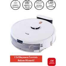 Yui RS16 15.000 Pa Akıllı Robot Vacuum & Mop Süpürge Beyaz (Yuı Türkiye Garantili)