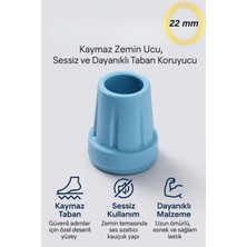 PremiumPort 24 mm Kaymaz Tabanlı Dayanıklı Sessiz Baston Lastiği