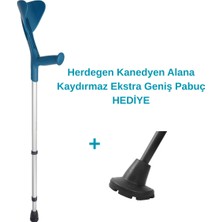 PremiumPort Turkuaz Evolution & Fun Koltuk Değneği, Konfor ve Şıklık Sunar