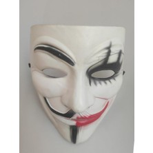 Patladı Gitti Halloween Cadılar Bayramı V For Vendetta Maske