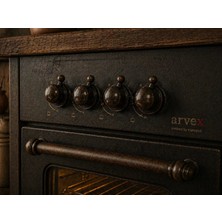 Özel Üretim Universal Arçelik Beko Simfer Uyumlu Rustik Ankastre Ocak Fırın Düğmesi 4'lü Set