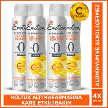 Emotion Serum Boost Cilt Tonu Eşitleyici Kadın Sprey Deodorant Alüminyum&alkol Içermez 4X150 ml