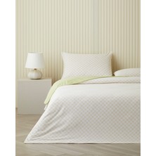 English Home Bloomelle Pamuklu Tek Kişilik Nevresim Seti 160x220 cm Sarı-Yeşil
