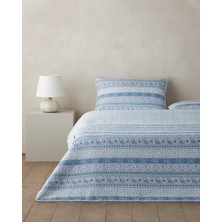 English Home Mini Cachemire  Tek Kişilik Yatak Örtüsü Takımı 160x220 cm Lacivert