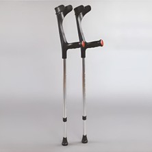 PremiumPort Diz Destekli ve Ayarlanabilir Koltuk Altı Değneği Çifti, Konforlu Destek