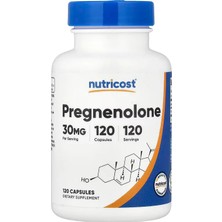 Nutricost Pregnenolone Brain & Cognitive 30 Mg 120 Capsules
