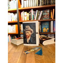 Patladı Gitti Kitap Kılıfı ve Metal Ayraç- Van Gogh