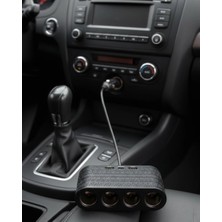 Epilons Araçlar İçin 4’lü Çakmak Çoklayıcı Type C Usb Ve Koruma Sistemli