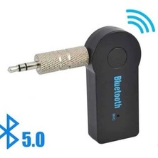 Epilons Bluetooth Araç Kiti Aux Çıkışlı  Telefon Müzik Alıcı Tüm Cihazlara Uyumlu
