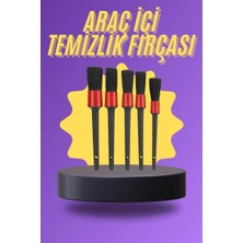 Epilons 5 Parça Araç İçi Temizlik Fırçası Araç İçi-dışı Temizleme Fırça Seti
