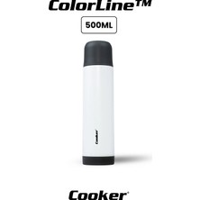 Cooker 0.50 Lt Paslanmaz Çelik Termos Kamp, Outdoor, Piknik, Ofis, Otel, Kafe, Okul, Seyahat